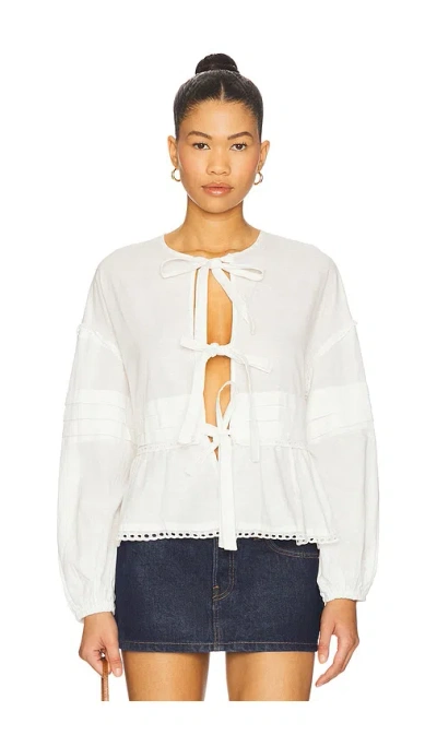 Sndys Siggie Blouse In White