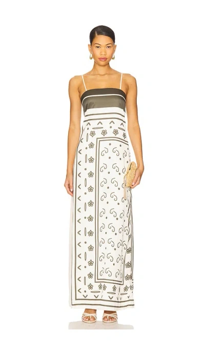 Sndys Silas Maxi Dress In Multi