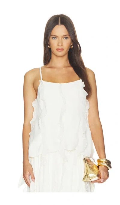 Sndys Sirena Top In White