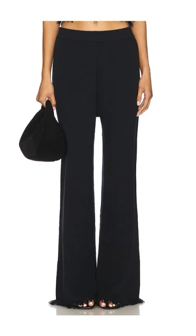 Sndys Skyler Knit Pant In Black
