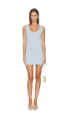 Sndys Skyler Mini Dress In Blue