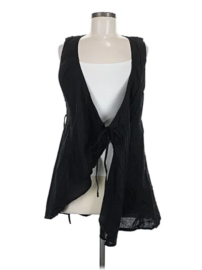 Pre-owned Sndys Sleeveless Blouse In Black