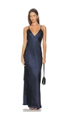 Sndys Spain Maxi Dress In Blue