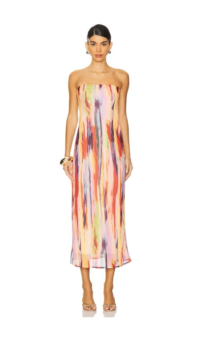 Sndys St Barts Maxi Dress In Multi