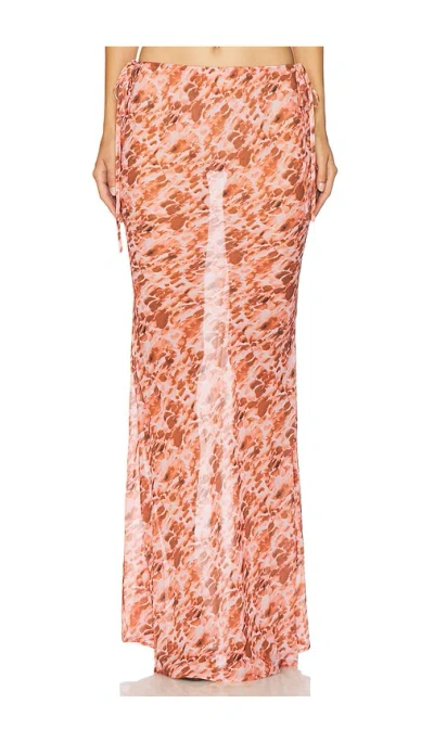 Sndys St. Ives Maxi Skirt In Pink