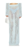 Sndys Terra Maxi Skirt In Glacial