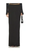 Sndys Tilde Maxi Skirt In Black