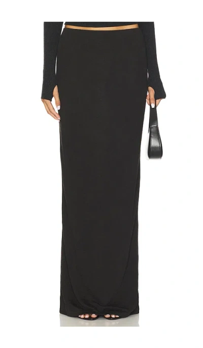 Sndys Tilde Maxi Skirt In Black