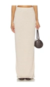Sndys Tilde Maxi Skirt In Brown