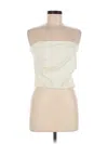 Sndys Tube Top Tan Strapless Neckline Tops In Neutral