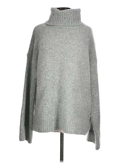 Pre-owned Sndys Turtleneck Sweater In Gray