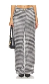 Sndys Tweed Pant In Black & White