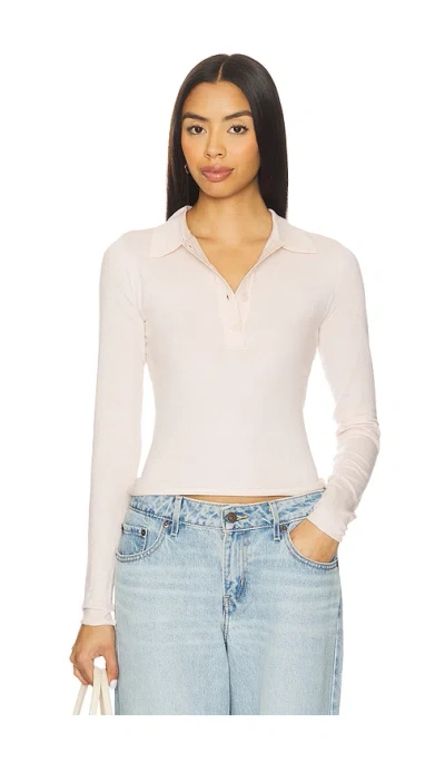 Sndys Veda Long Sleeve Top In White