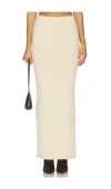 Sndys Winnie Maxi Skirt In White