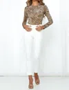 Sndys Women's I'll Drive Slim Pants In White In White