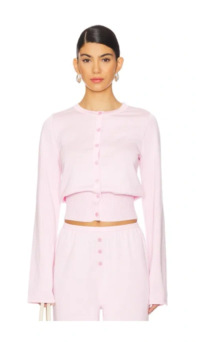 Sndys X Revolve Button Up August Top In 핑크