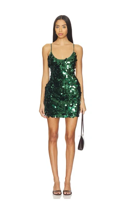 Sndys X Revolve Calypso Mini Dress In Green