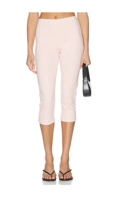 Sndys X Revolve Capri Pant In Baby Pink