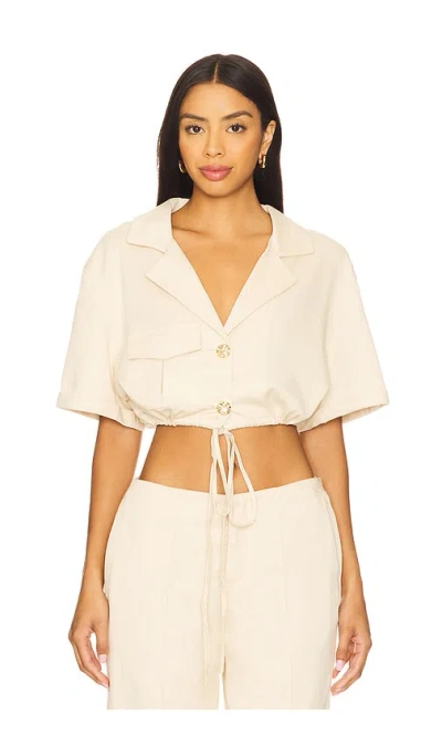 Sndys X Revolve Emilie Cargo Top In White