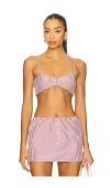Sndys X Revolve Estelle Bralette In Pink