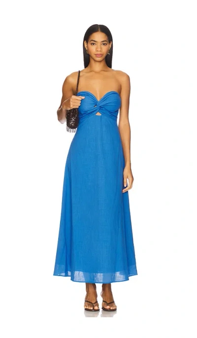 Sndys X Revolve Lilly Dress In Blue