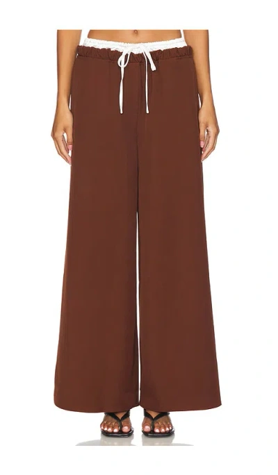 Sndys X Revolve Lucia Trousers In Brown