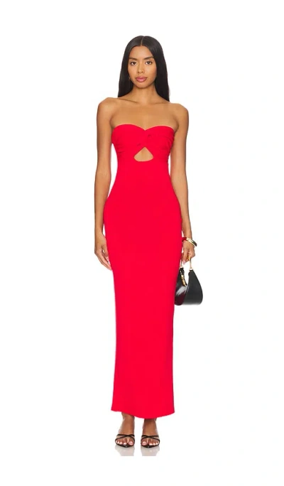 Sndys X Revolve Maia Maxi Dress In Red