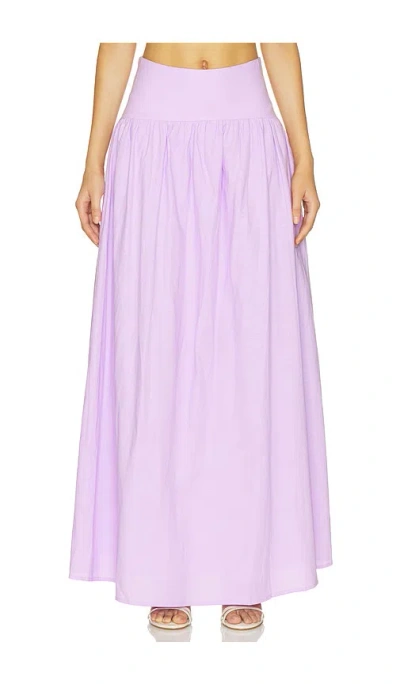 Sndys X Revolve Nesa Maxi Skirt In Purple
