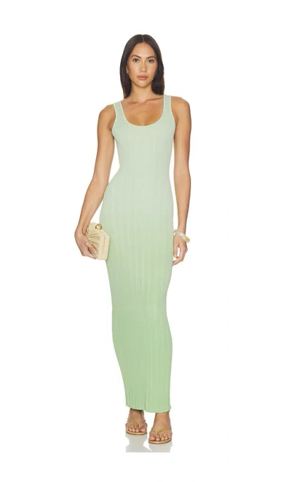 Sndys X Revolve Odessa Knit Maxi Dress In Green