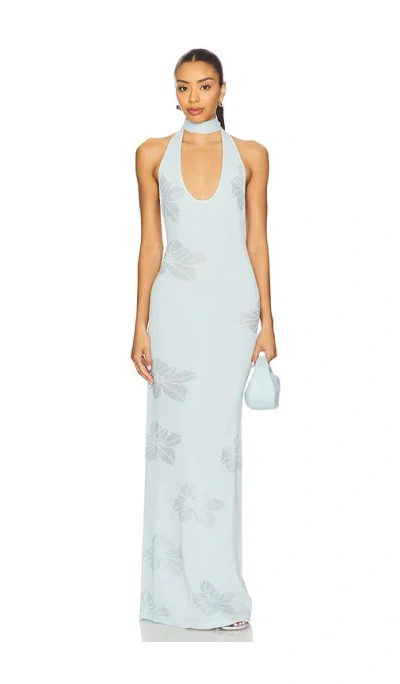 Sndys X Revolve Tahiti Maxi Dress In Gray