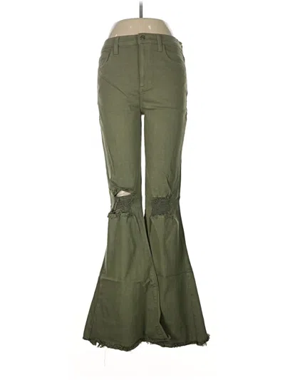 Pre-owned Sneak Peek Cargo Pants In Green