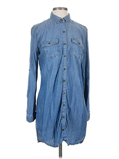 Pre-owned Sneak Peek Casual Dress In Blue