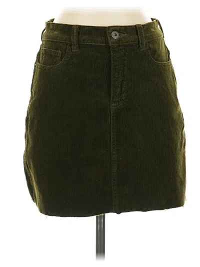 Pre-owned Sneak Peek Casual Skirt In Green