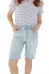 Sneak Peek Daytona Bermudas In Light Wash In Blue