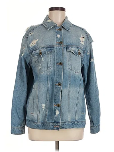 Pre-owned Sneak Peek Denim Jacket In Blue