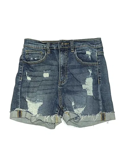Pre-owned Sneak Peek Denim Shorts In Blue
