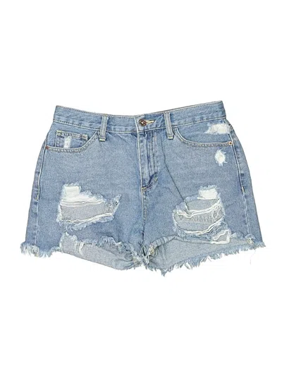 Pre-owned Sneak Peek Denim Shorts In Blue