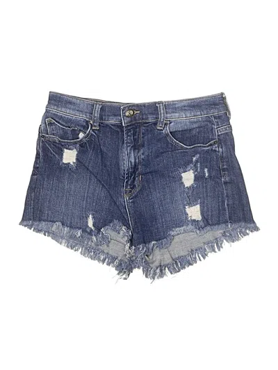 Pre-owned Sneak Peek Denim Shorts In Blue