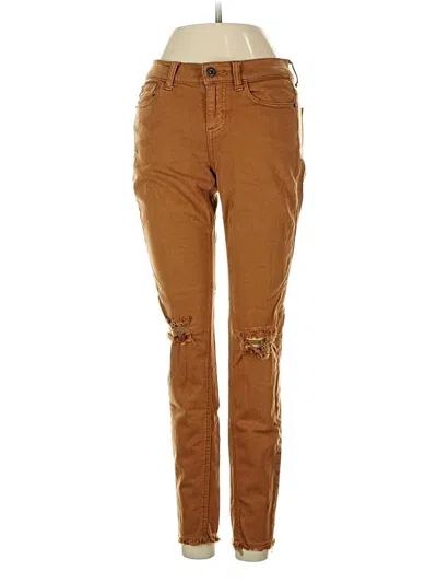 Pre-owned Sneak Peek Jeans In Brown