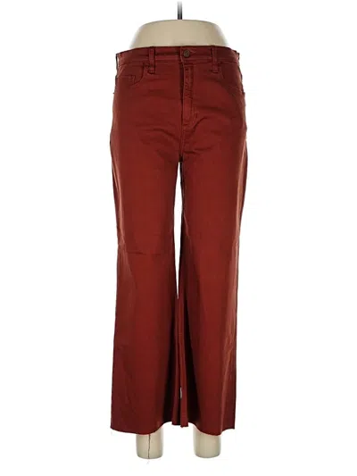 Pre-owned Sneak Peek Jeans In Burgundy