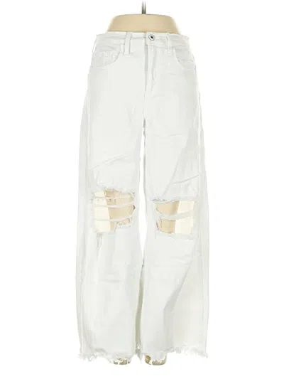 Pre-owned Sneak Peek Jeans In White