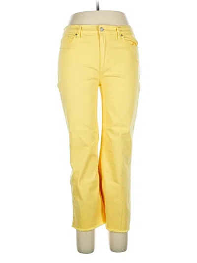 Pre-owned Sneak Peek Jeans In Yellow