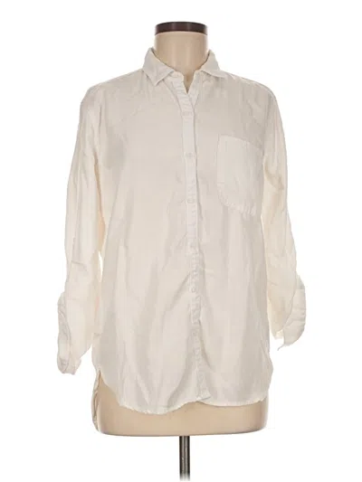 Pre-owned Sneak Peek Long Sleeve Button Down Shirt In Ivory
