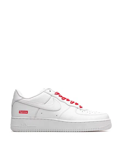 Sneakers Air Force 1 Supreme White Shoes In Multicolour