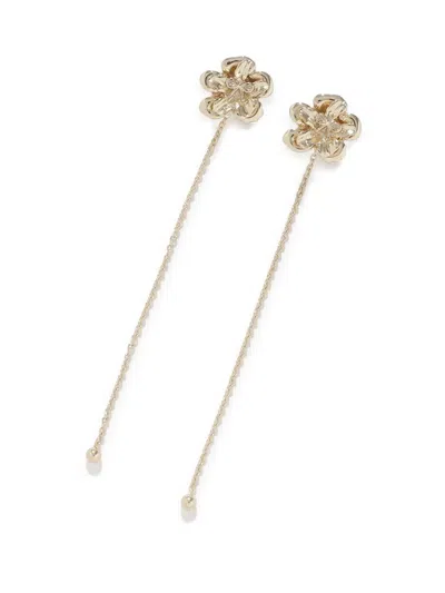 Snidel Bouquet Of Joy Chain Earrings