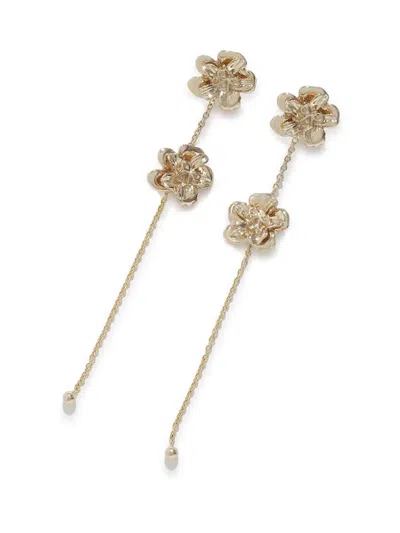 Snidel Bouquet Of Joy Chain Earrings