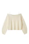 Snidel Cashmere Simple Knit Pullover In Neutral