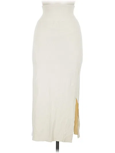 Pre-owned Snidel Casual Skirt In Ivory