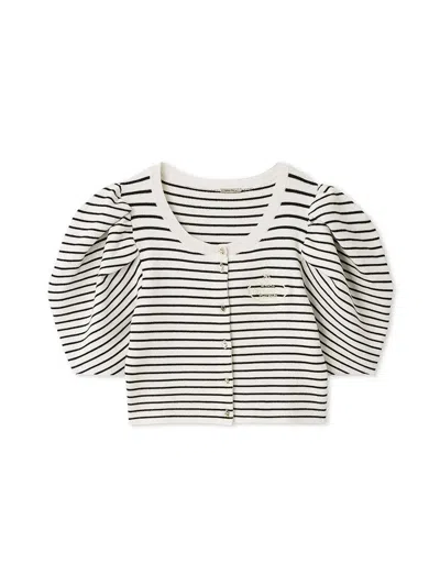 Snidel 【chacott】knit Cardigan In Black
