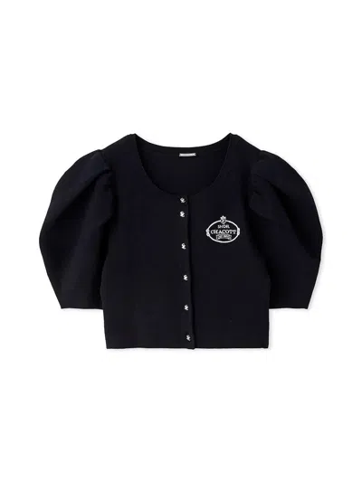 Snidel 【chacott】knit Cardigan In Blue